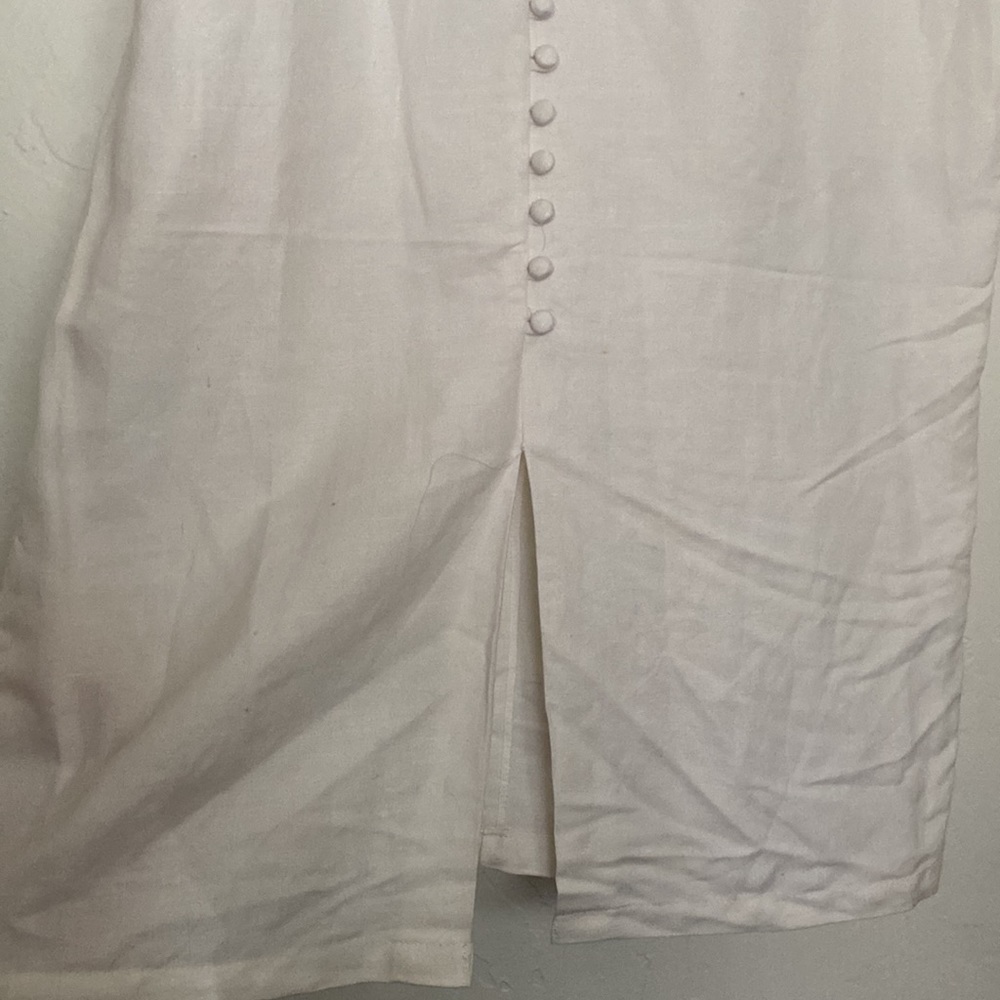 VINTAGE LINEN DRESS - Picture 3 of 6
